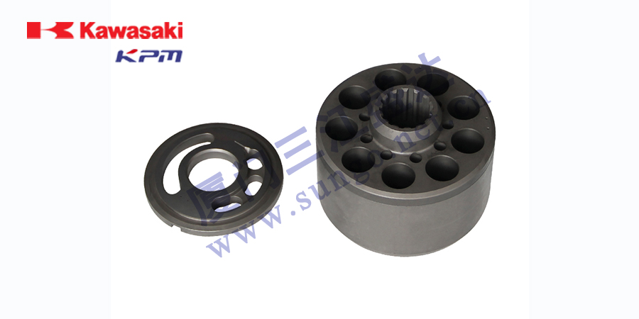 液壓泵缸體組件（K3V112DT R）川崎K3V系列泵